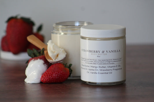 Strawberry & Vanilla Body Butter